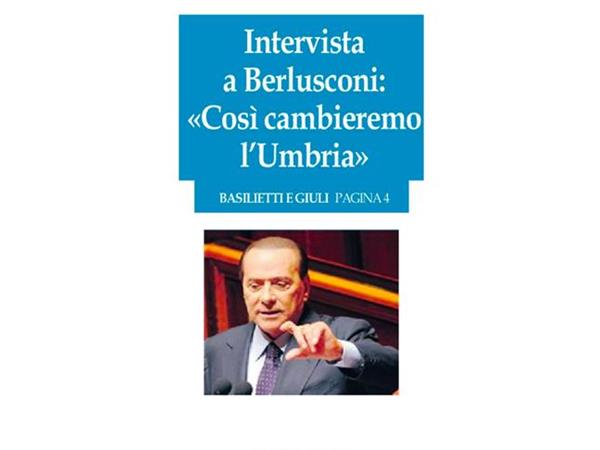 Intervista a Silvio Berlusconi 