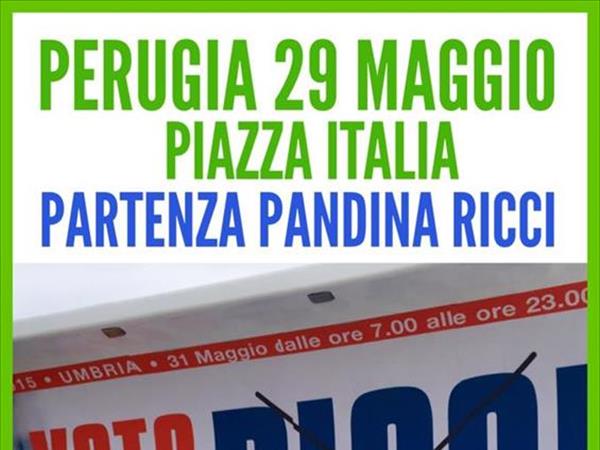 Perugia - Chiusura della campagna elettorale 